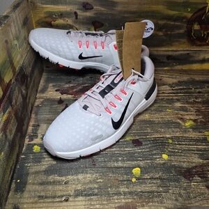 Nike Free Golf Next‎ Golf Shoes White Black FN0332-100 Men Sz 10.5,11.5 New